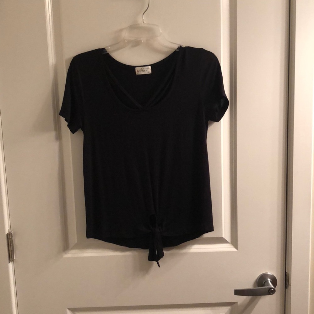 Black Casual T